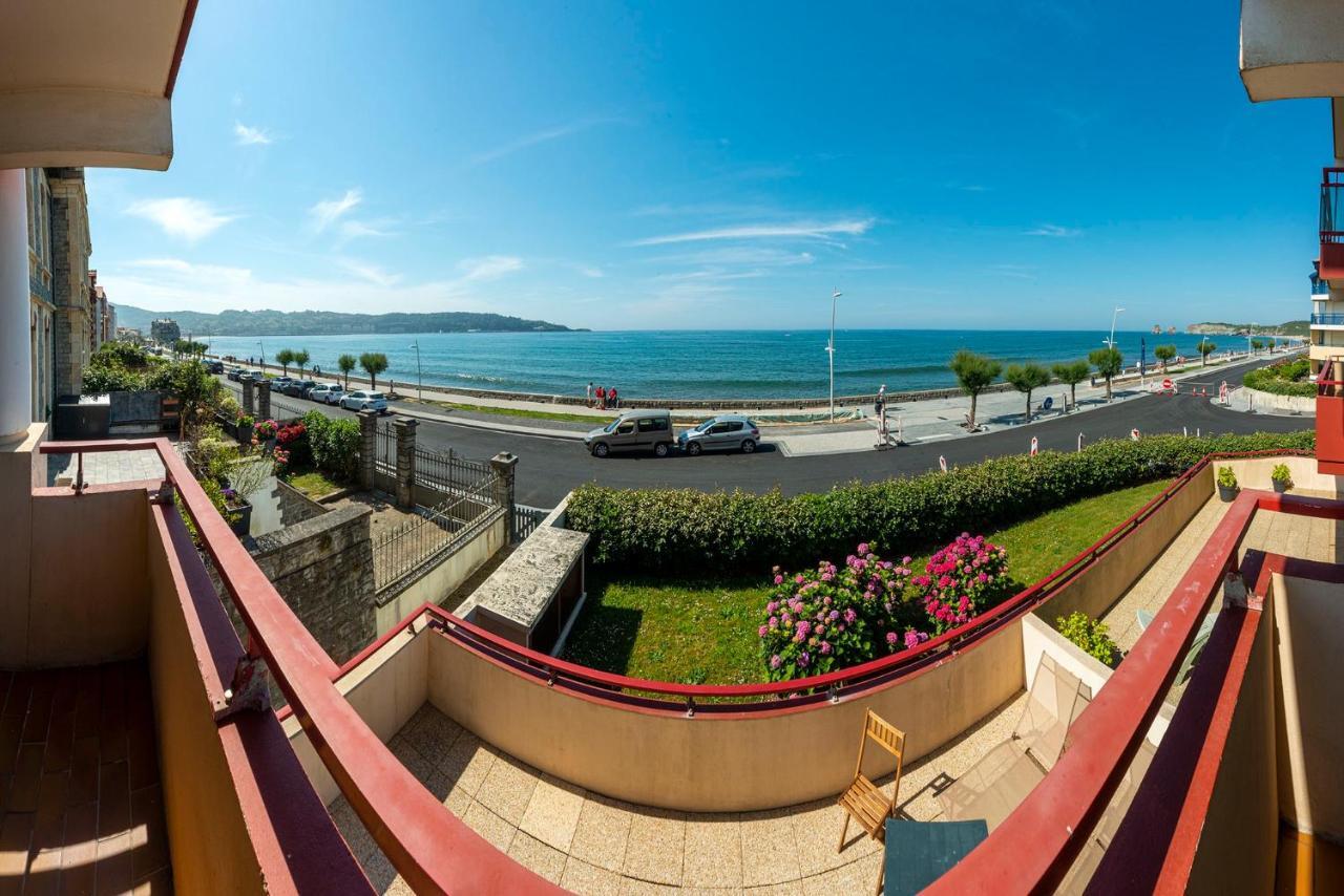 Premiere Ligne De Plage, Face A La Mer Hendaye Exterior foto