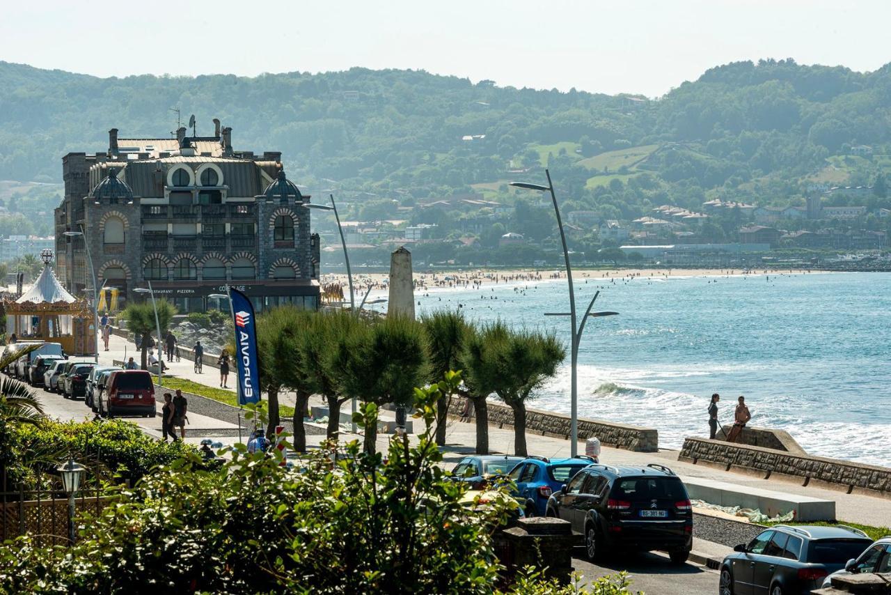 Premiere Ligne De Plage, Face A La Mer Hendaye Exterior foto